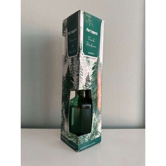 Pier 1 Imports Fresh Balsam Home Fragrance Oil Reed Diffuser 8 Fl oz NEW READ - Picture 2 of 5